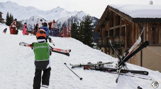 Club Med Peisey Vallandry, départ ski, mars 2017