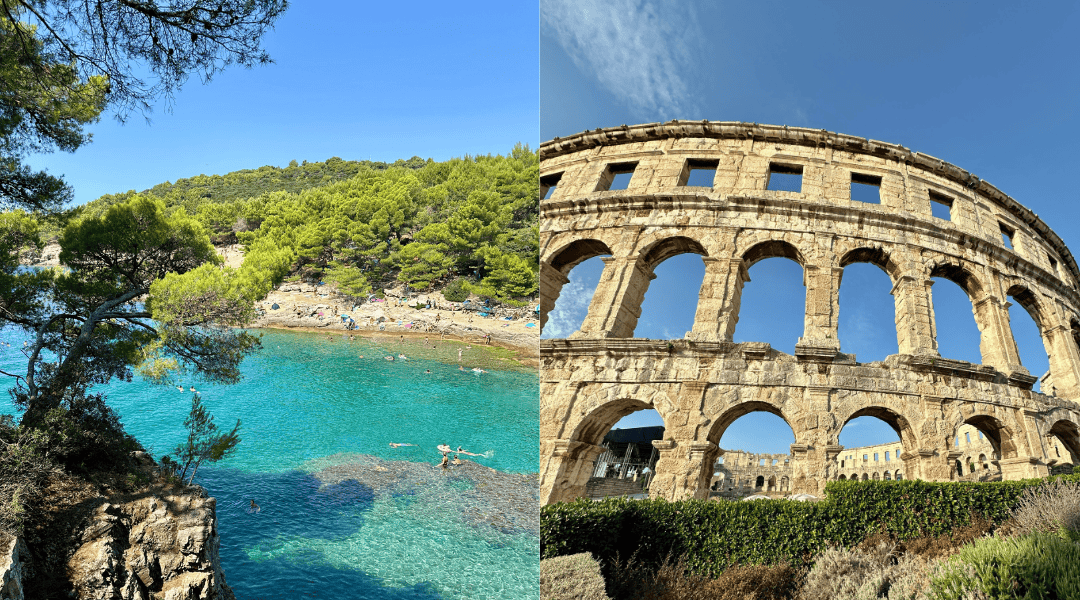 Pula et le Cap Kamenjak en famille