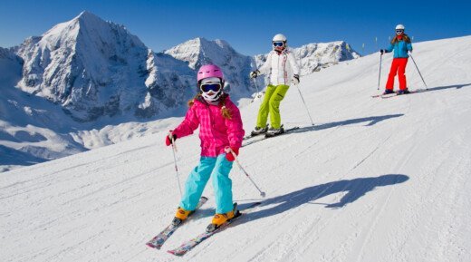 Les Saisies en hiver