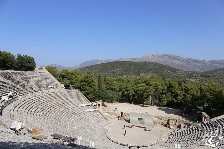 le théâtre d'Épidaure