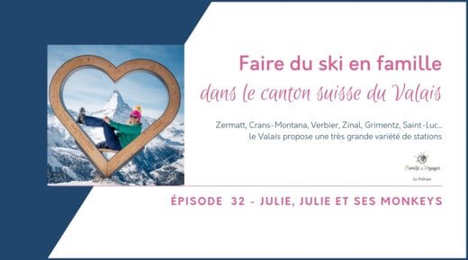 Faire du ski en famille dans le canton suisse du Valais