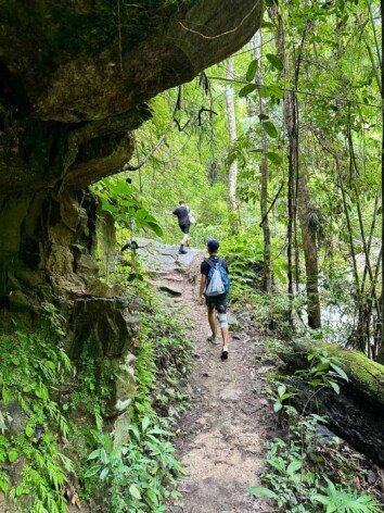 trek vers le village Karen