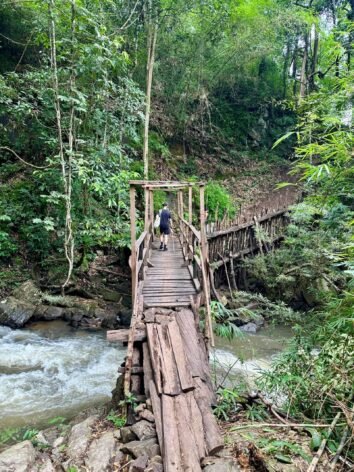 trek vers le village Karen