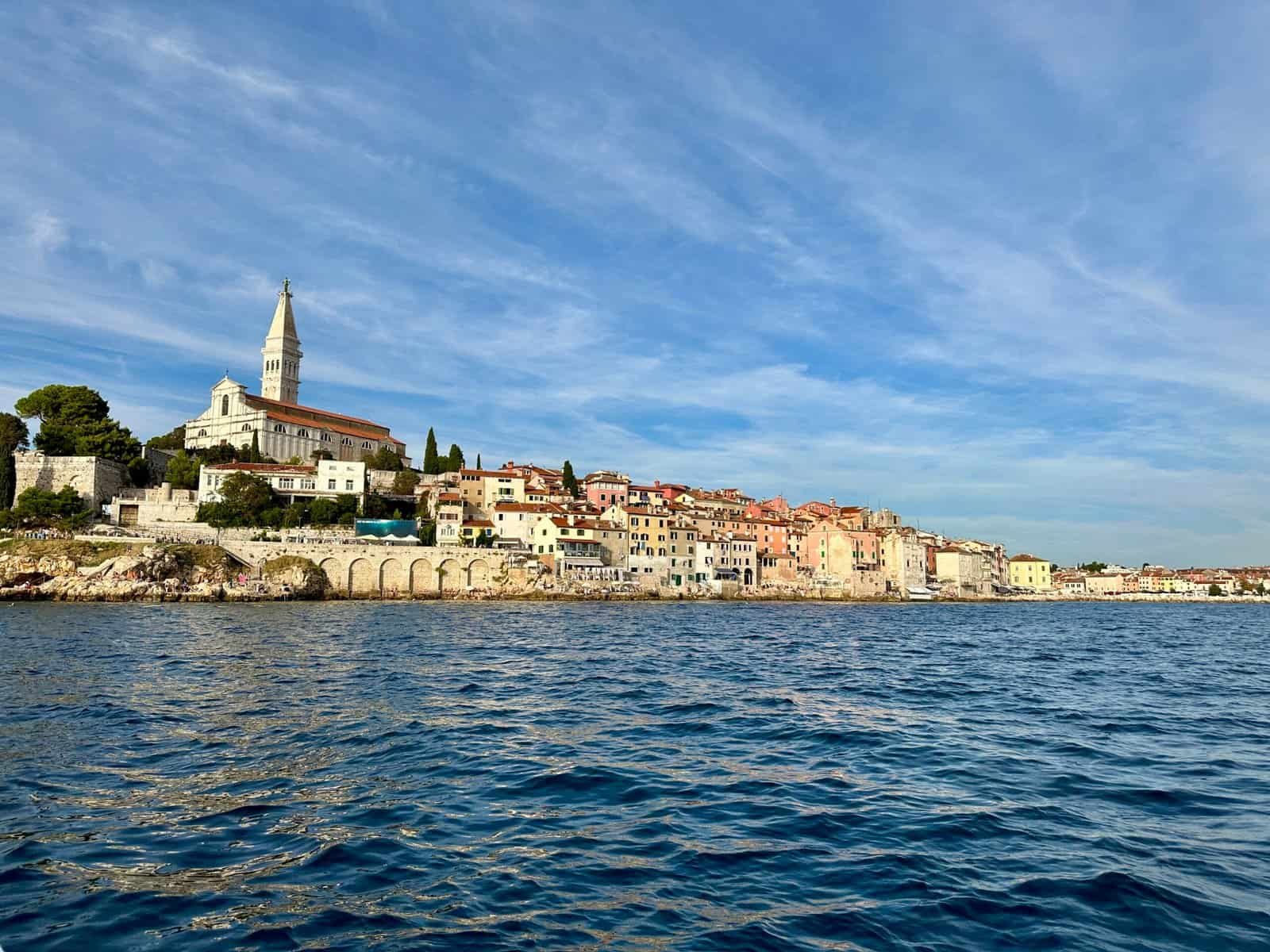 Rovinj vue de la mer