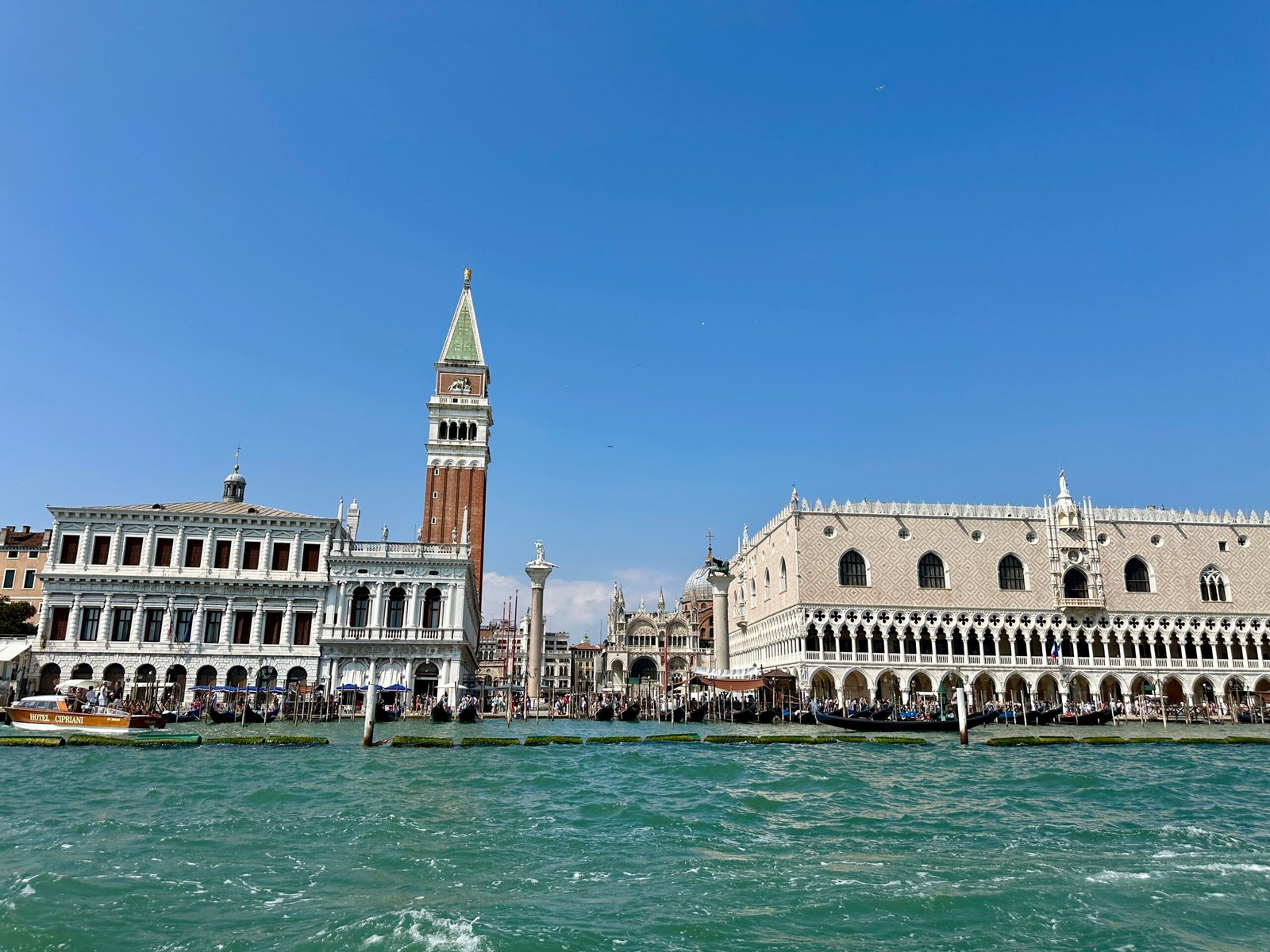 transfert en bateau taxi à Venise