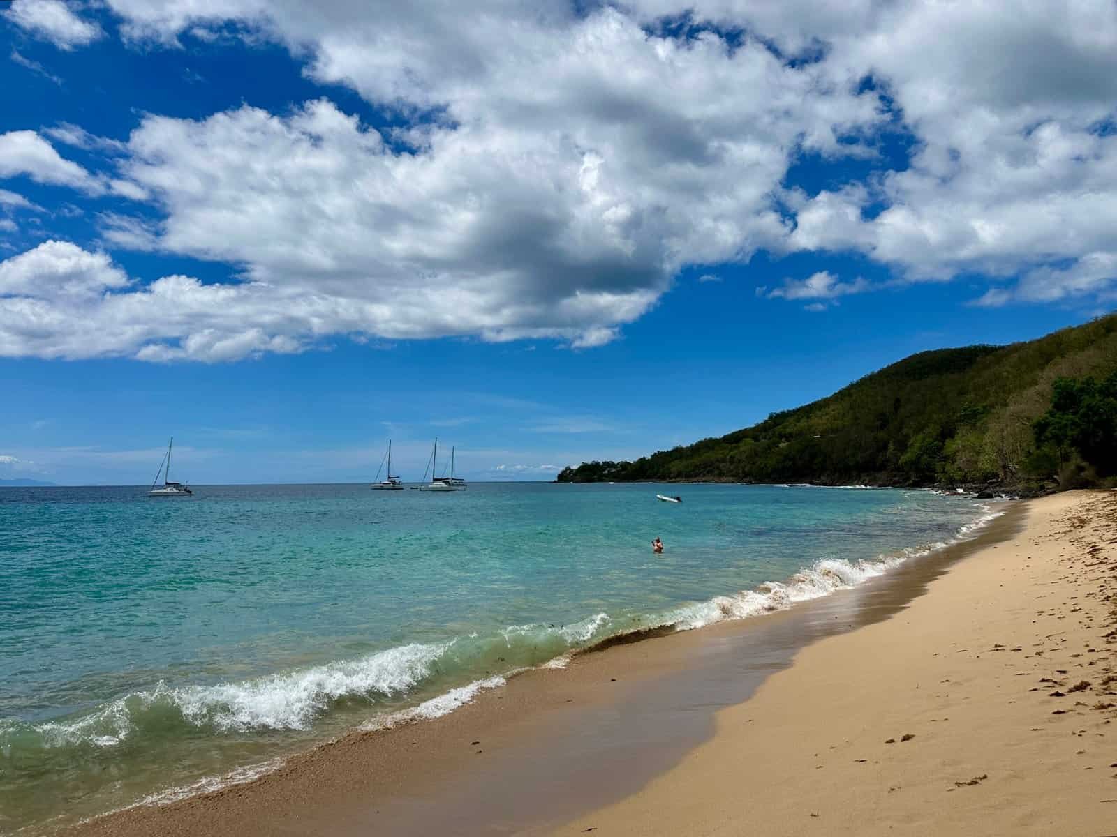 Plage de Grande Anse à Basse Terre