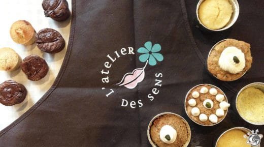les création du cours de pâtisserie "Stars des cakes" à l'Atelier des Sens