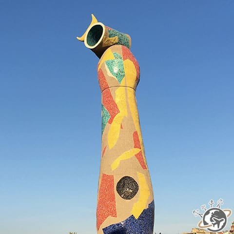 Le parc Joan Miro à Barcelone
