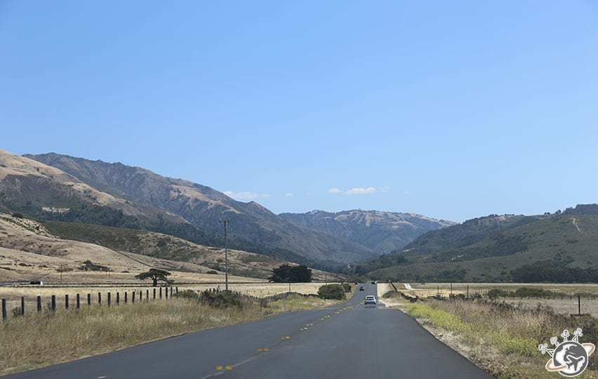 La route de Big Sur en californie