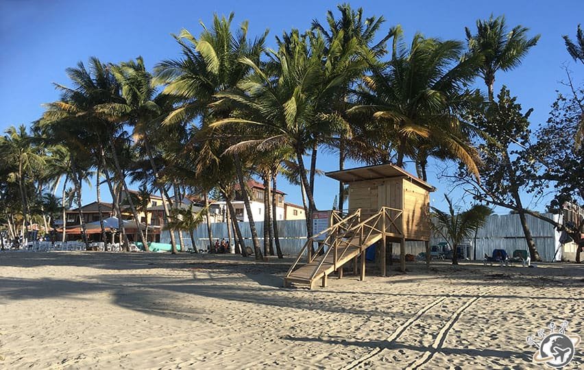La plage de Cabarete à Puerto Plata, République dominicaine