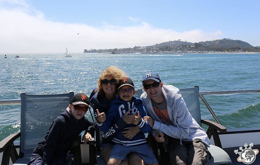 Une belle croisière dans la baie de Santa Barbara