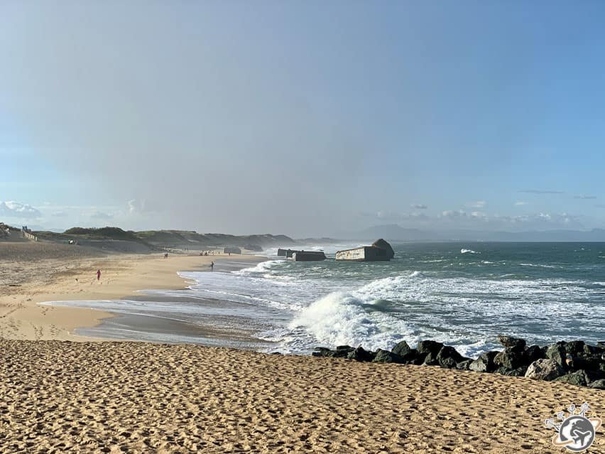 Les plages de Santocha et de La Piste à Capbreton