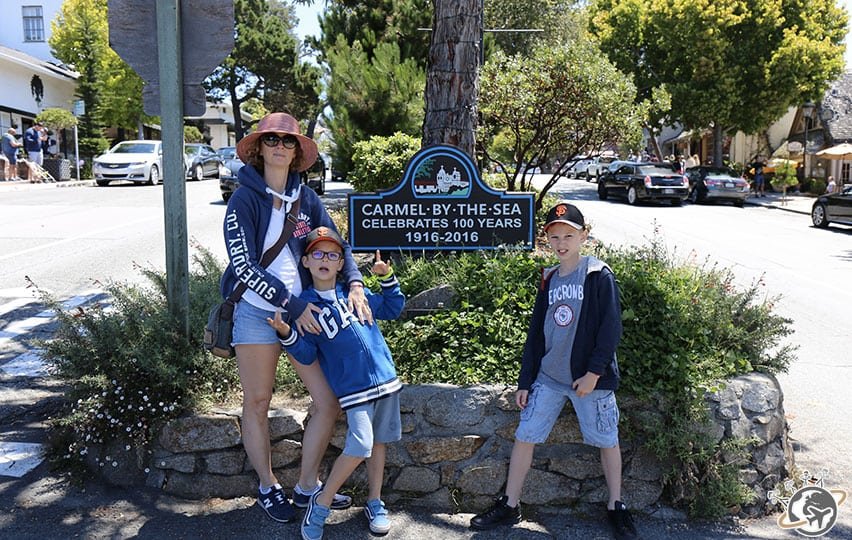 Le centre-ville de Carmel-by-the-sea en Cali