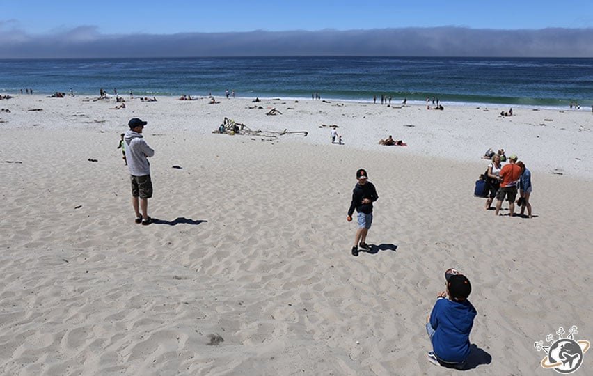 La plage de Carmel-by-the-sea en Cali