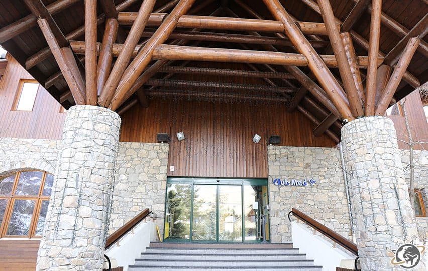 L'entrée du Village Club Med Serre-Chevalier
