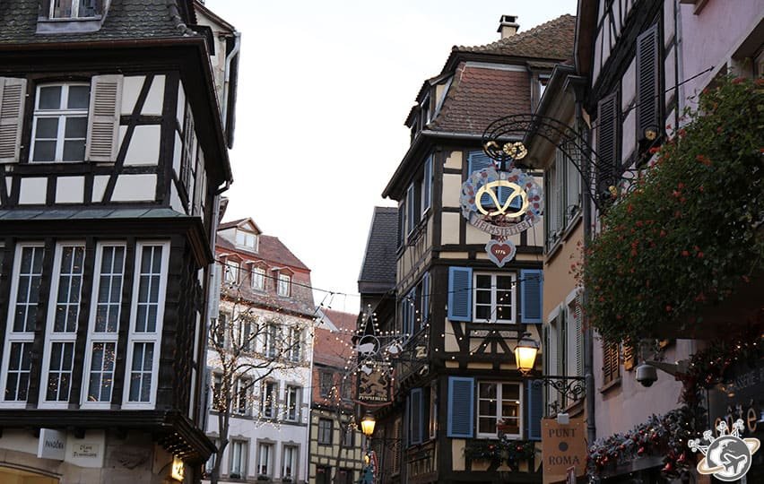 Les maisons de Colmar en Alsace