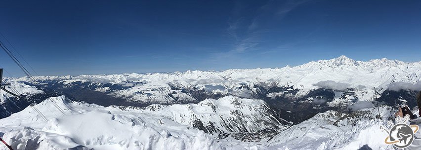Le domaine Paradiski comprend les Arcs et la Plagne.