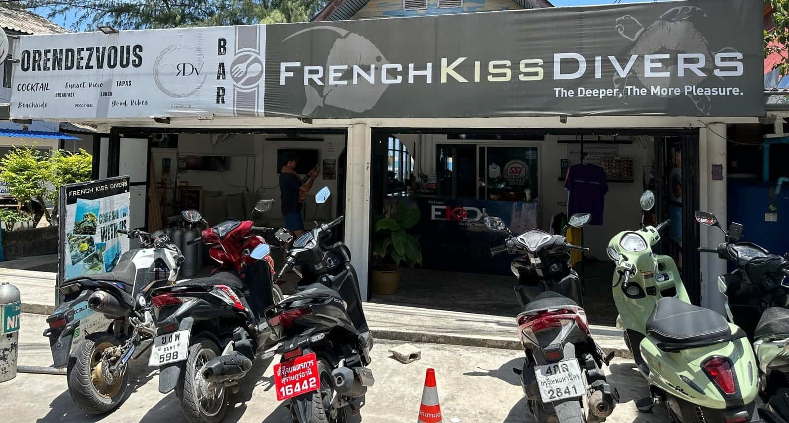 French Kiss Divers à koh tao