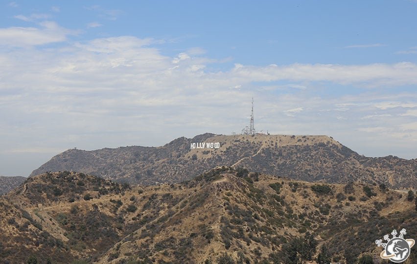 Les mythiques lettres HOLLYWOOD à Los Angeles en Californie