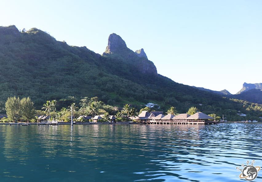 L'hôtel Kaveka dans la baie de Cook à Moorea