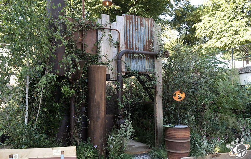 Le jardin rouillé