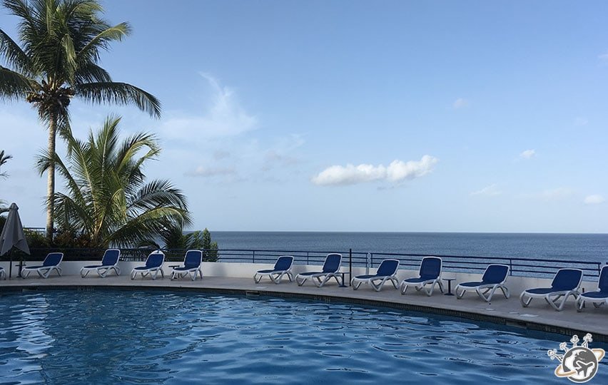 Hotel La Batelière, avec vue sur la mer des Caraïbes