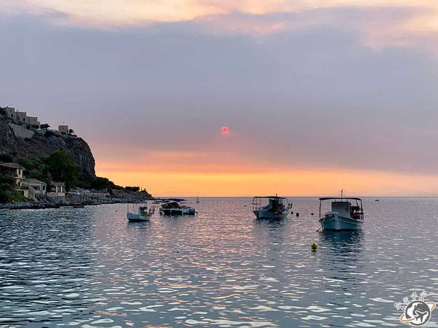 Limeni sunset