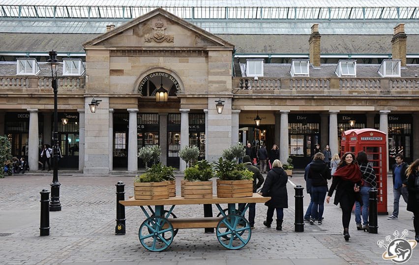Le marché couvert de Covent Garden à Londres