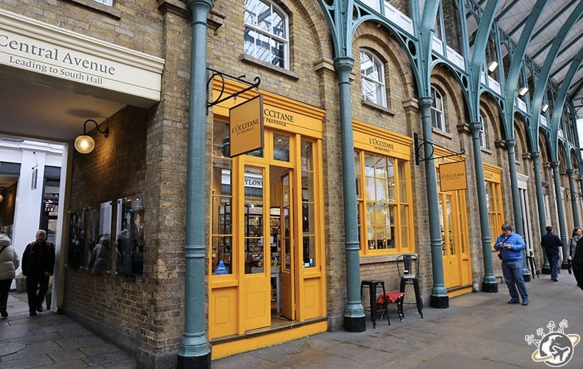 Le marché couvert de Covent Garden à Londres