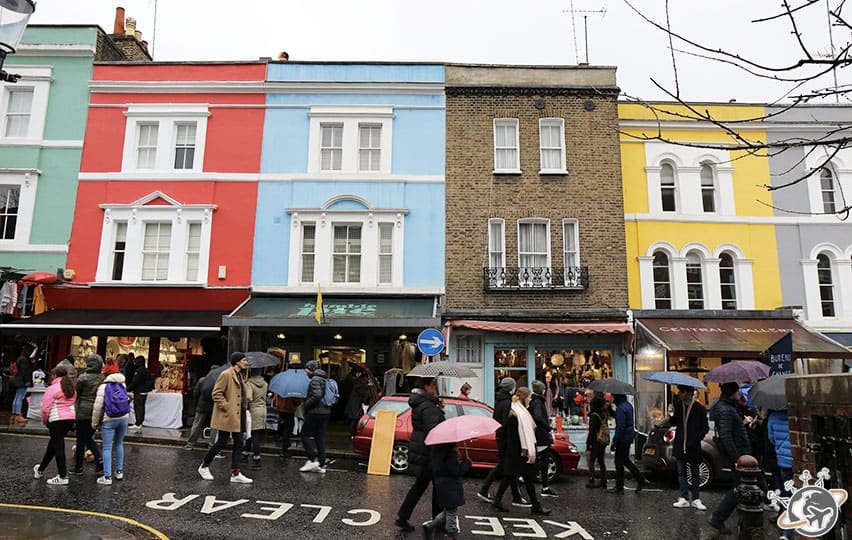 Portobello Market à Londres