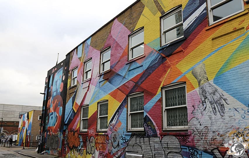 Shoreditch et Brick Lane sont les quartiers du street art à Londres