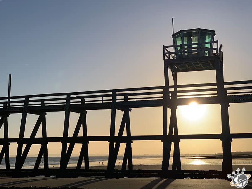 la jetée de Luc-sur-Mer