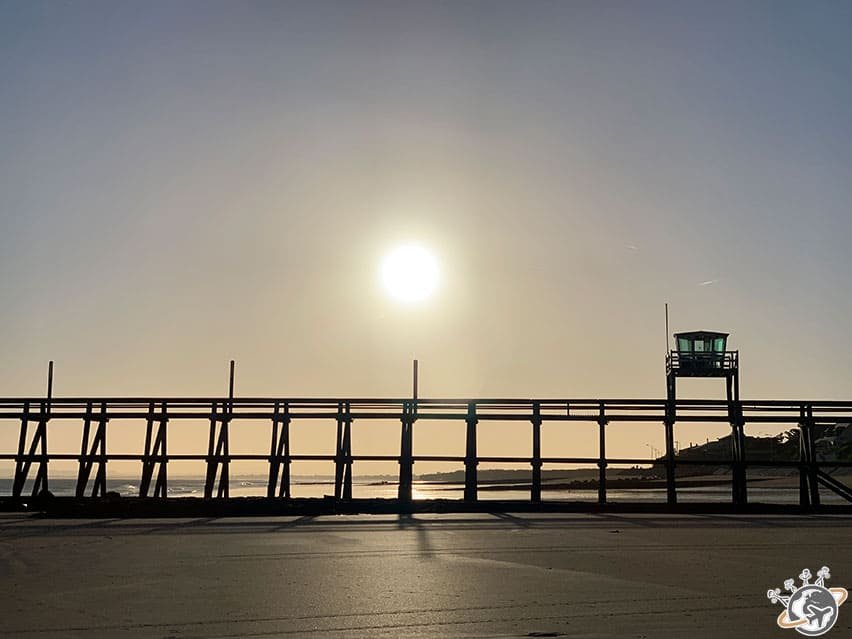 la jetée de Luc-sur-Mer
