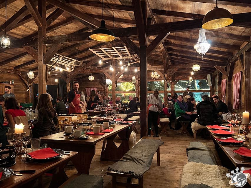 chalet à fondue