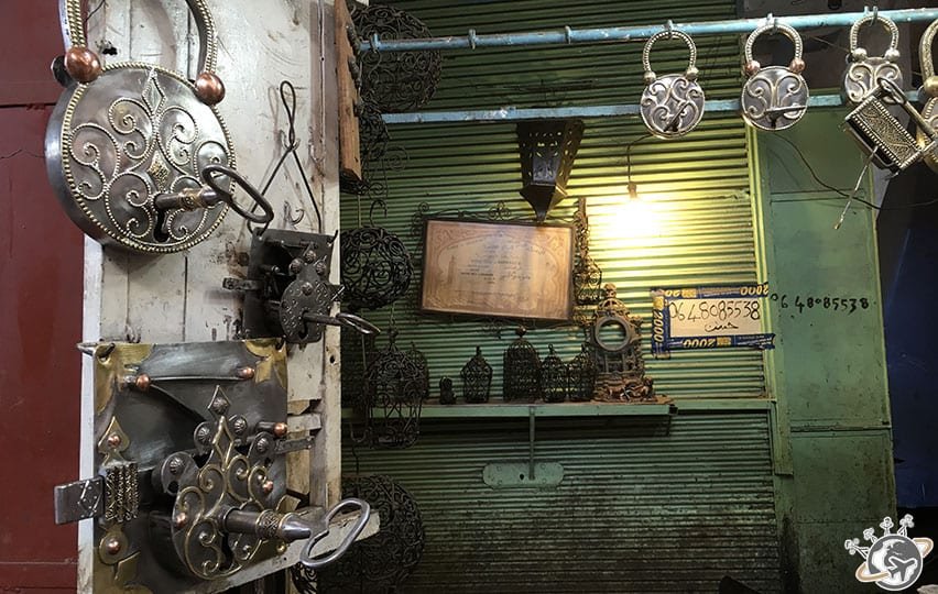 Les souks de Marrakech 