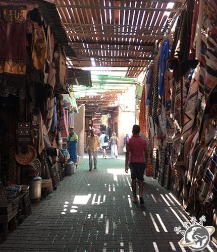 Les souks de Marrakech 