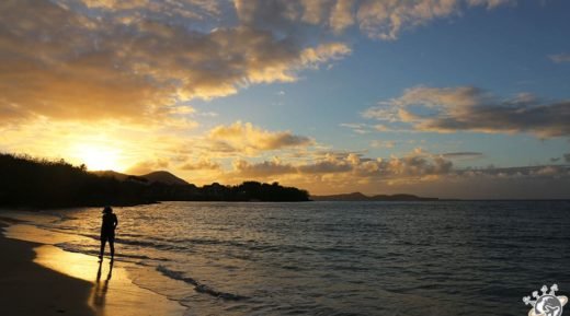 Lever de soleil à Sainte-Luce en Martinique