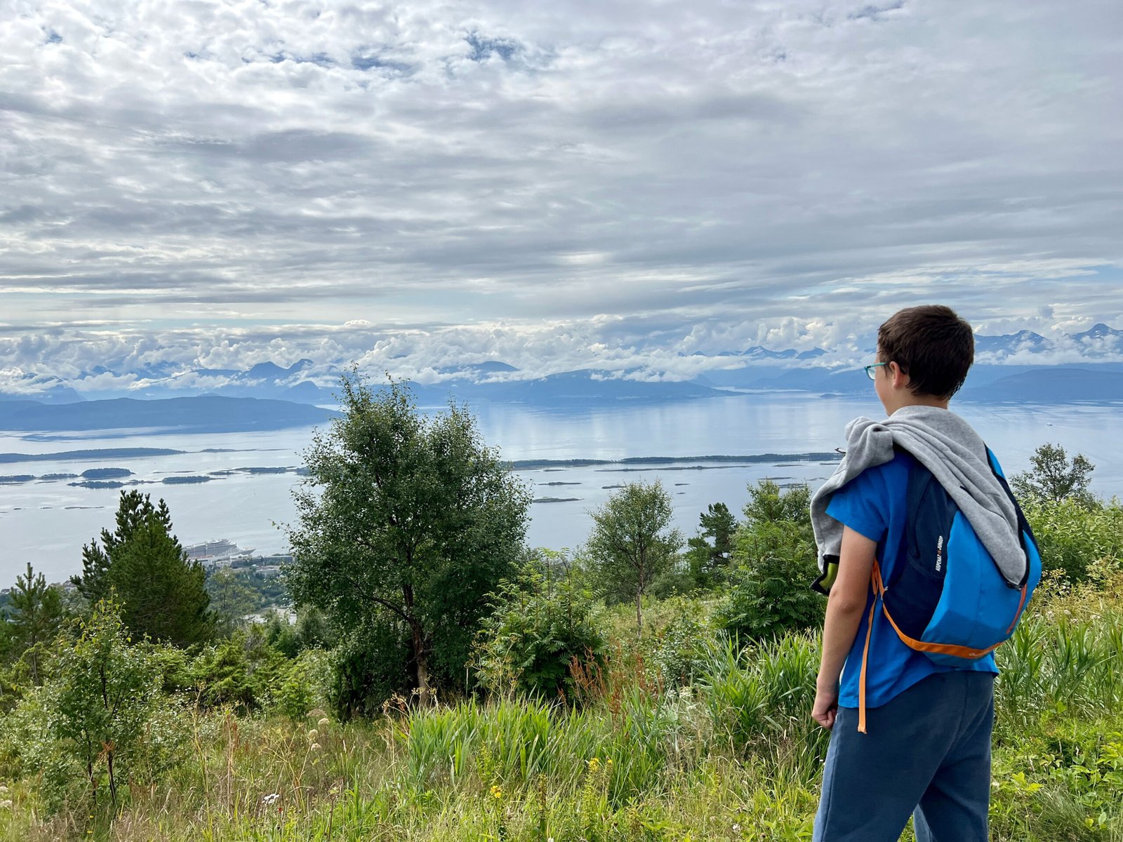 Panorama au somment du mont Varden