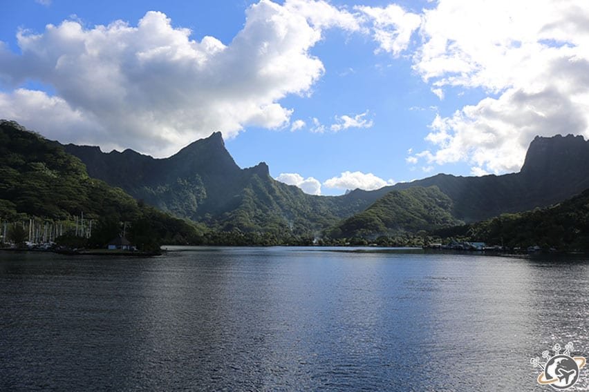 arrivée sur Moorea