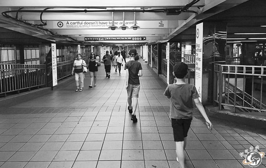 le métro à New York