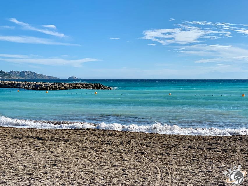 Les plages du Prado