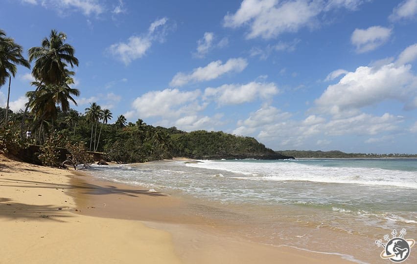 la plage El Limon à Samana, République dominicaine