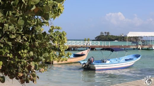 Près de Cayo Levantado à Samana en République dominicaine