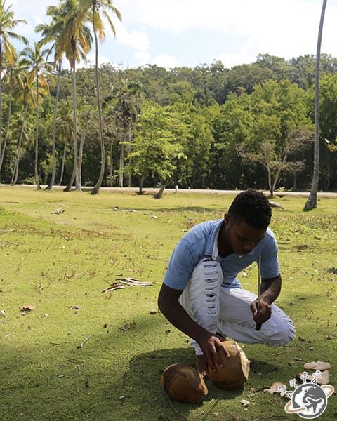 la plage El Limon à Samana, République dominicaine