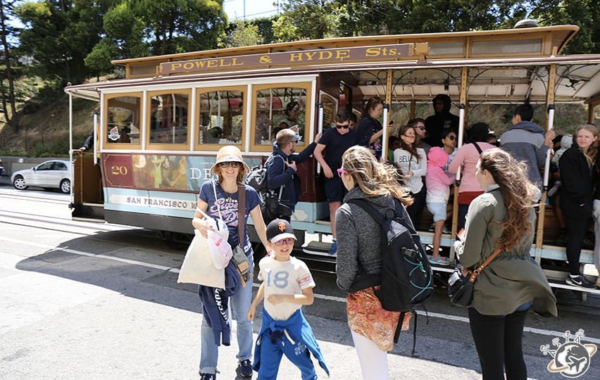 Balade en cable car à San Francisco
