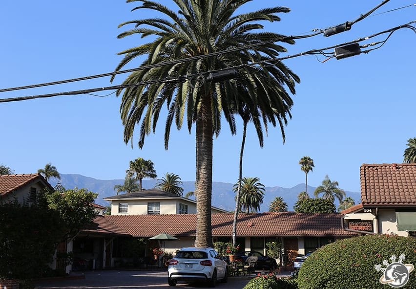 Notre motel, le franciscan inn à Santa Barbara en Californie