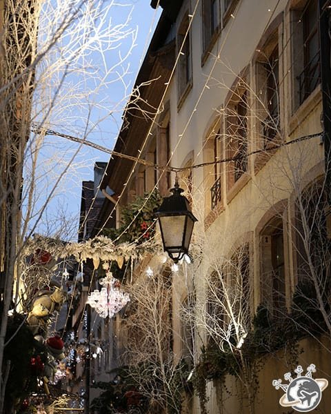 décorations et illuminations dans les rues de Strasbourg