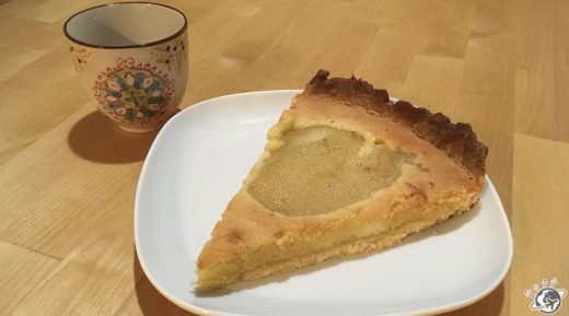 divine tarte poire amandine