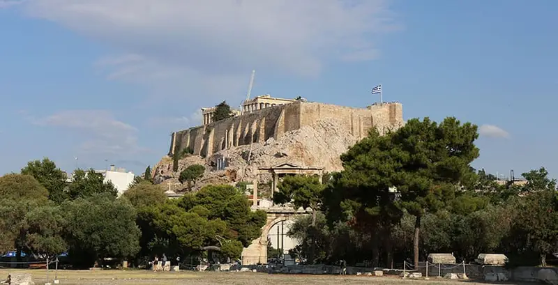 Le temple de Zeus Olympien