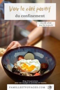 Voir le côté positif du confinement